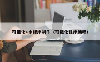 清徐可视化+小程序制作（可视化程序编程）